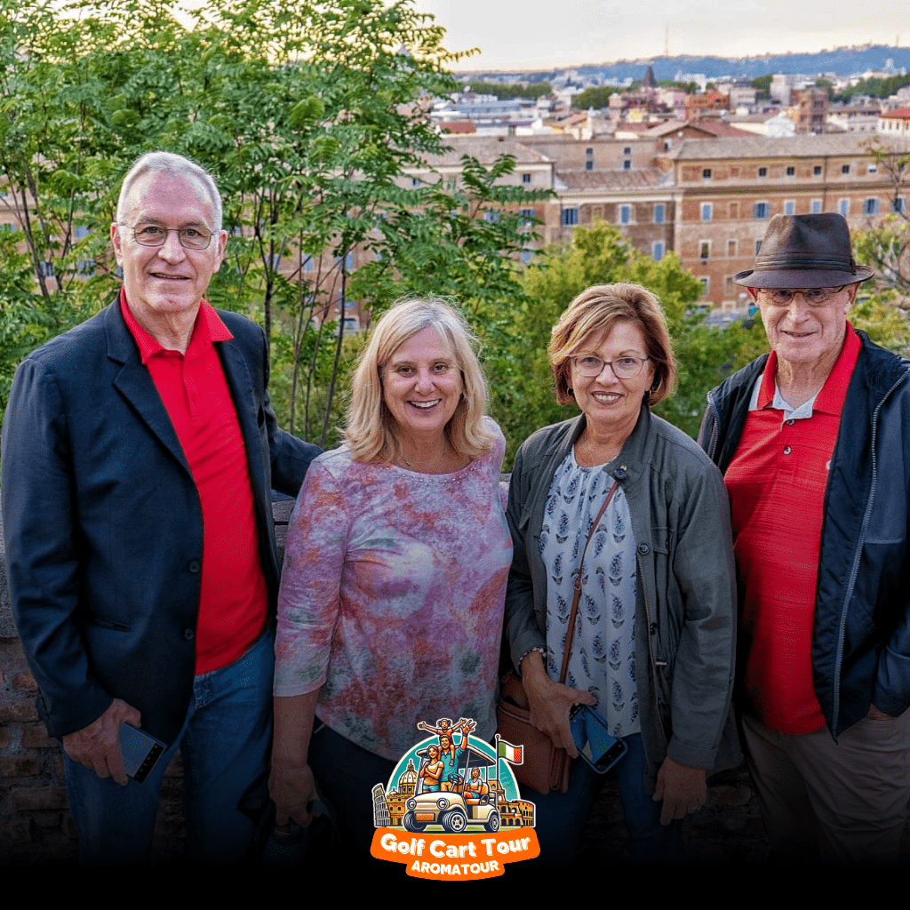 golf cart tour rome - riding