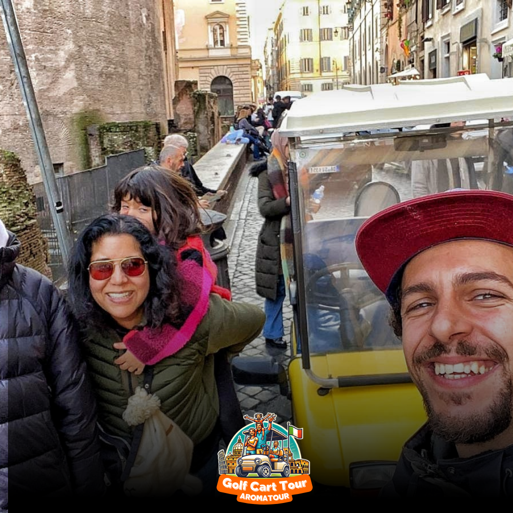 golf cart tour rome - riding - rolling rome by golf cart